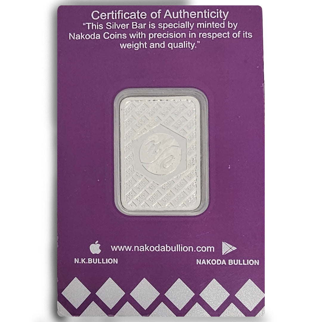 5g Silver 999.9 Coin & Bars