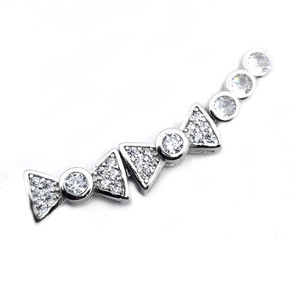 Sterling Silver  Loose bracelet Toffee Shape
