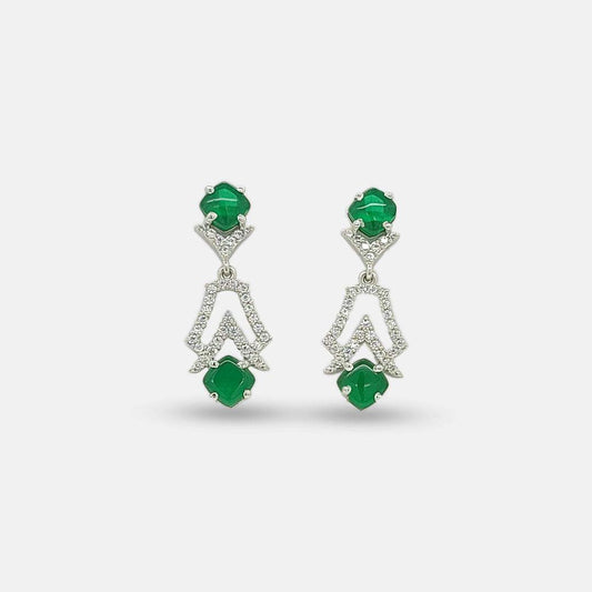 Sterling silver Long Earrings - Elegant Design for Any Occasion