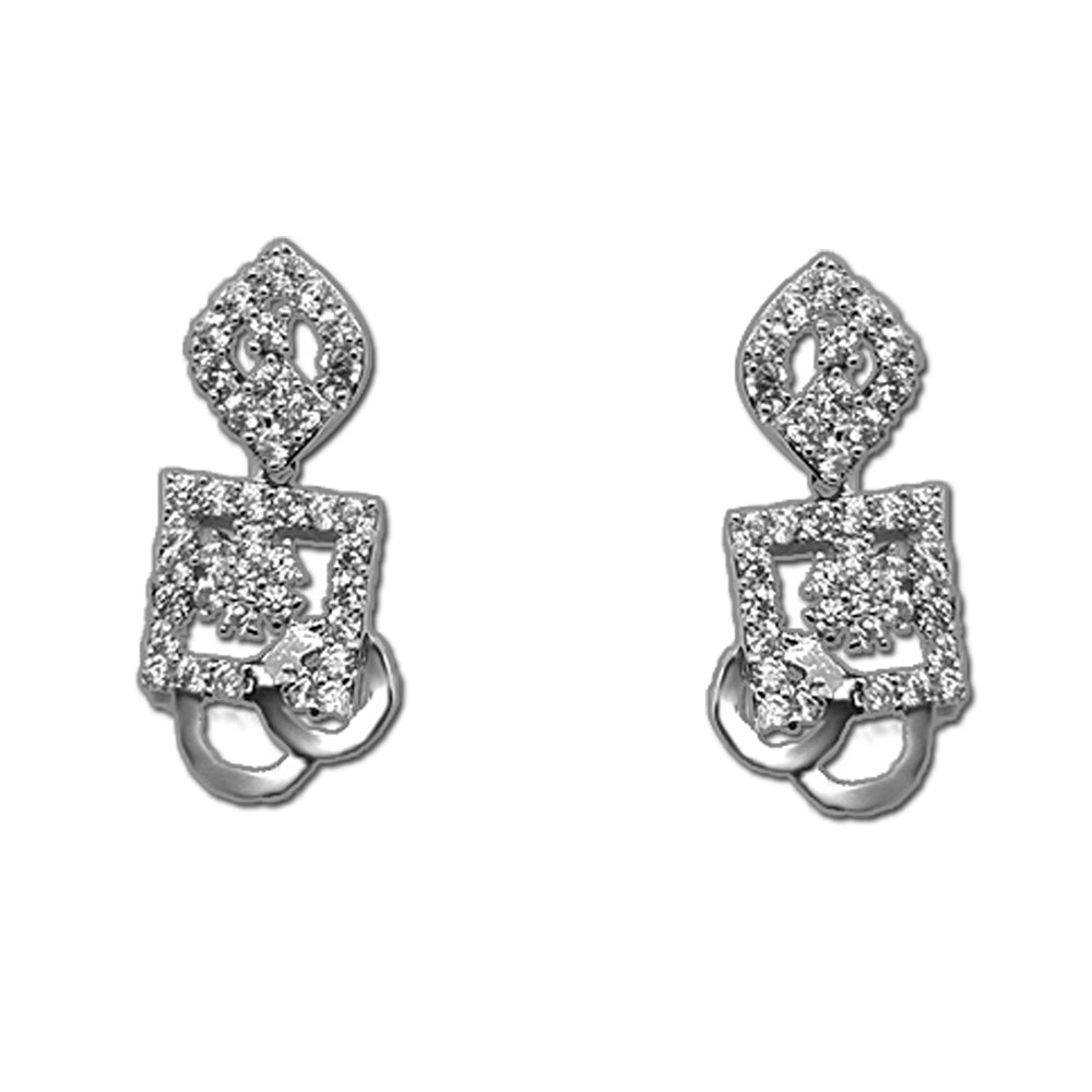 925 Sterling Silver Flower Pendant Set - Adorn Your Style